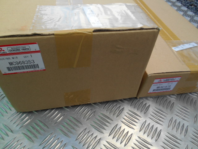 即決/送無★スーパーグレート/左ミラー/助手席側/ミラーハウジング・カバーセット/左側/吊り下げ★_6