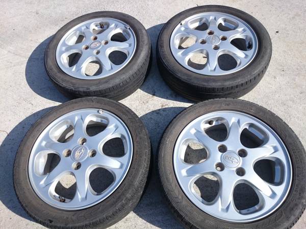 スバル 純正 アルミホイール R1 R2 155/60/R15 ENKEI製 