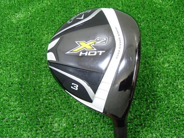 キャロウェイ☆X2 HOT 3W 15°☆TourAD MT-6S☆ スポーツ別 男性右きき