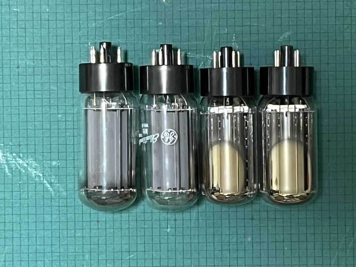 5U4GB 3本 GE製の1本はオマケ 全てジャンク扱い_2