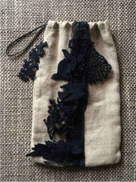 mina perhonen ミナペルホネン forest parade 巾着バッグ