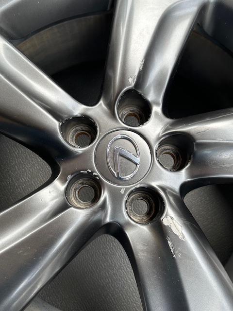 レクサス GS350 GS450 純正18インチホイール/タイヤPcd114.3 8J +45 245/40/18 _4