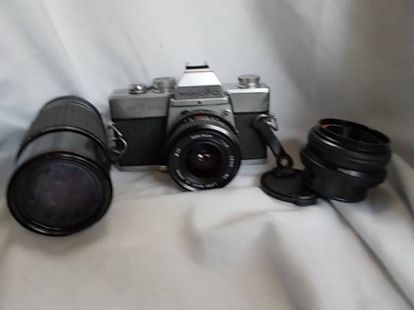 ミノルタＳＲＴ２００　４５ｍｍＦ２，０　　２８ｍｍＦ２．８