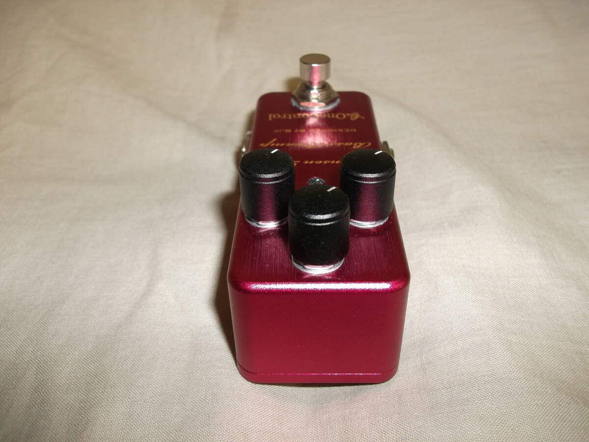 One Control Crimson Red Bass Preamp ワンコントロール ベース用プリアンプ ウッドベース レゲエ 風_6