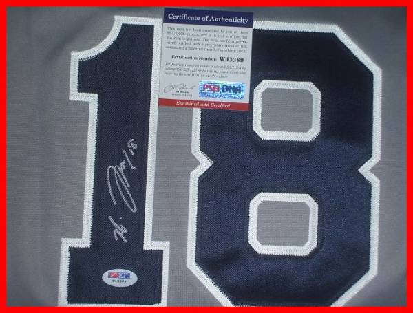 ★ラスト1★鑑定書★黒田博樹★NY　直筆サイン　ユニフォーム