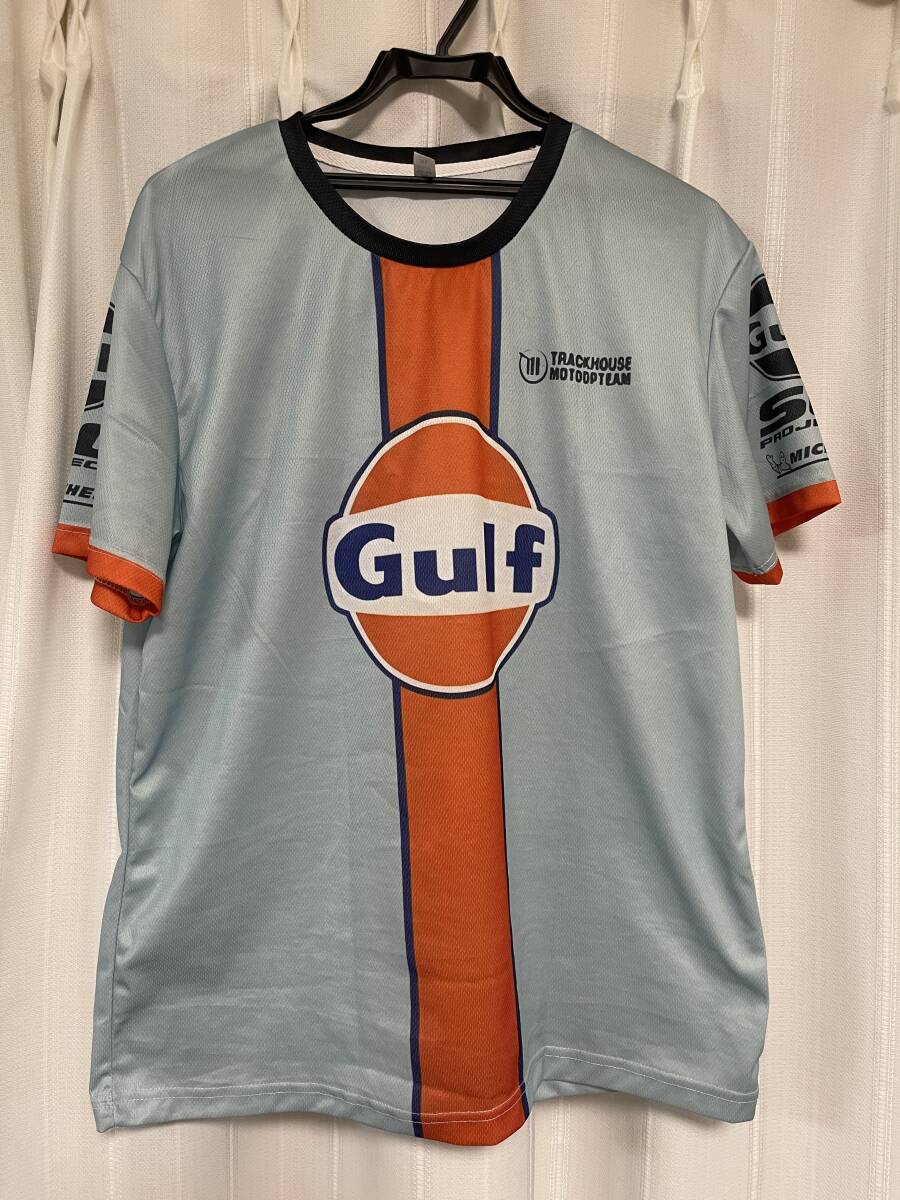 motoGP Tシャツ 小椋藍 OGURA トラックハウス Gulf アプリリア レース