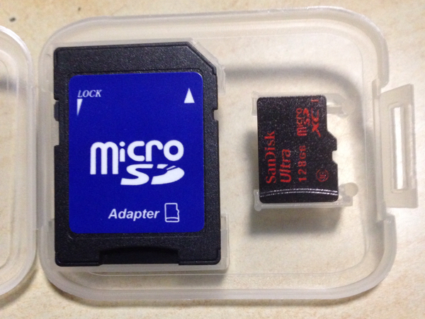 sandisk microSDXC 128gb 中古