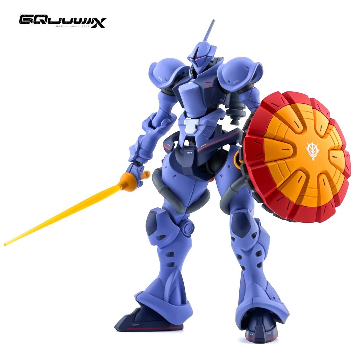 HG 1/144 ギャン(GQ) ハクジ装備 塗装済 完成品 ガンプラ_1
