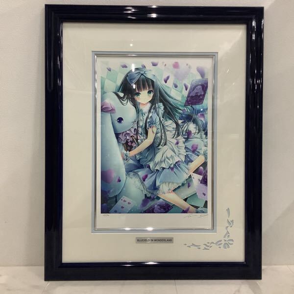 1円〜 同梱不可□ 版画 アールビバン てぃんくる BLUCIELO IN
