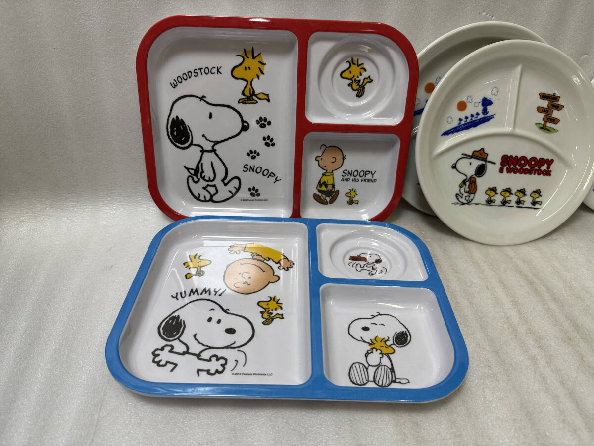 ☆スヌーピー 食器セット お皿 マグカップ デザートグラス PEANUTS