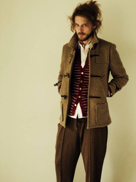 [Milok] ミロック　ショート ダッフルコート★STUDIOUS取扱いXS