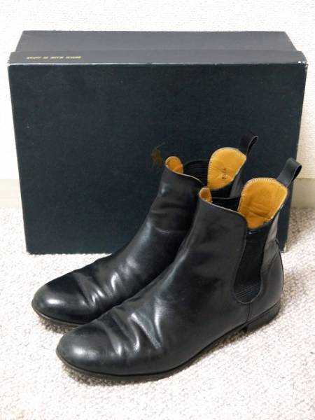 ラルフローレン★サイドゴアブーツ★黒★24.5