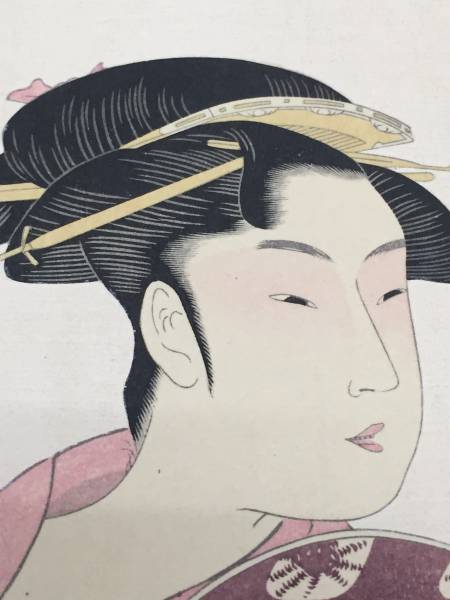 歌麿名作選 手摺木版画 悠々洞出版