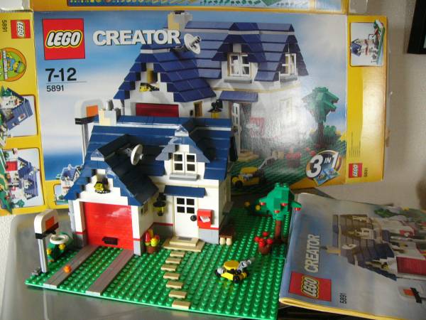 ★レゴ　5891　クリエイター　マイホーム 状態良好 はこＢＯＯＮ