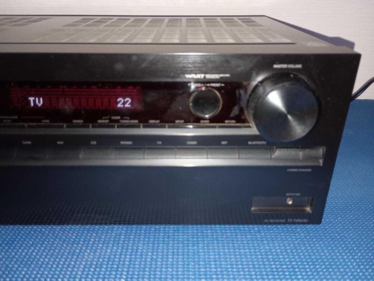 ONKYO　オンキョウ　TX-NR646 ブラック　7.1ｃｈ　Wi-Fi ARCHDMI端子入力8系統 Bluetooth 4K 60p Dolby Atmos DTSDLNA ：X HDR対応_4