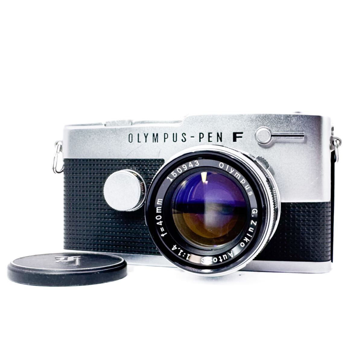 Sランク 美品 整備済み OLYMPUS オリンパス PEN FT G.ZUIKO 40mm F1.4 ハーフ一眼レフ フィルムカメラ_1