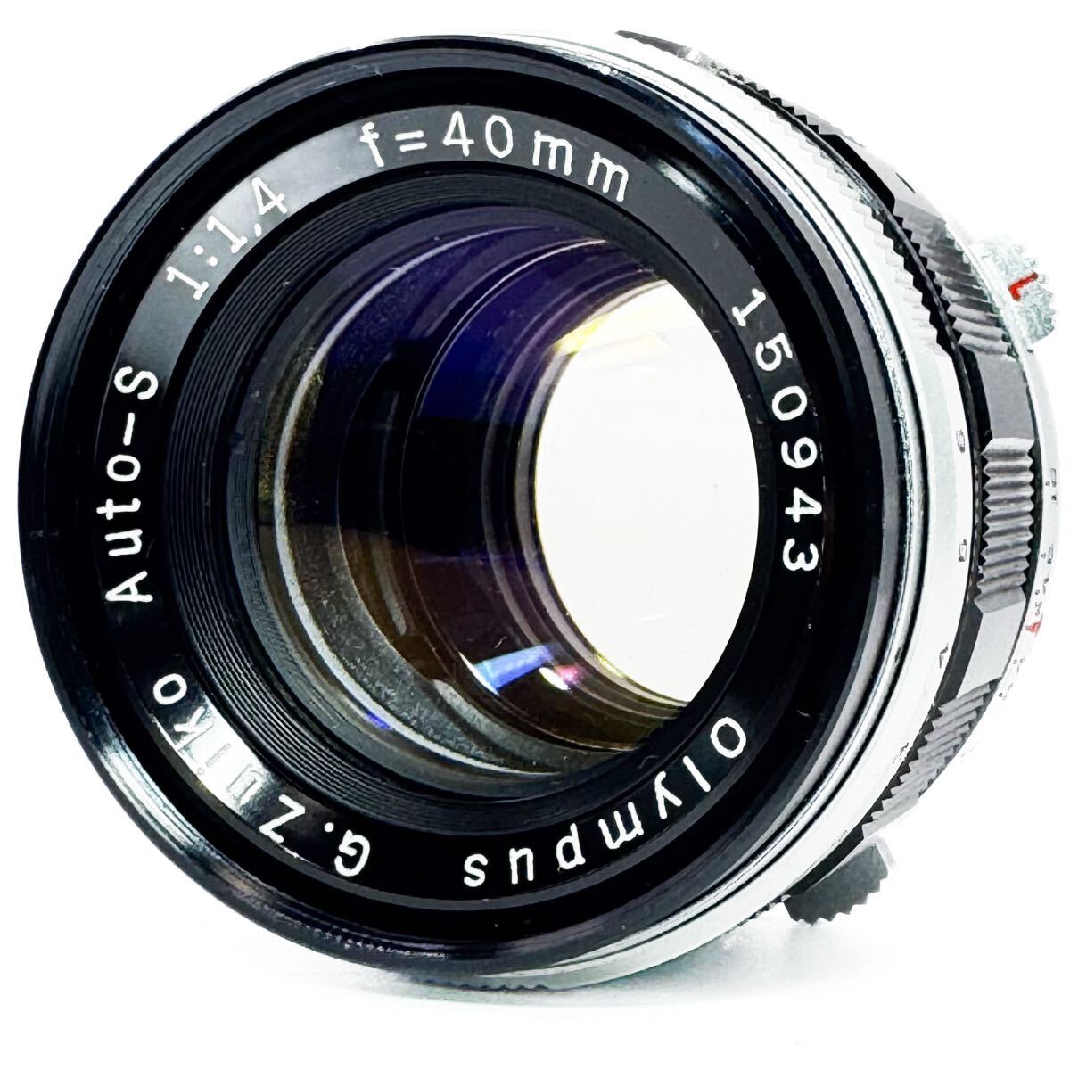 Sランク 美品 整備済み OLYMPUS オリンパス PEN FT G.ZUIKO 40mm F1.4 ハーフ一眼レフ フィルムカメラ_9