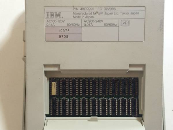 Yahoo!オークション IBM Micro CADAM キーボード 48G9995 アルプス電気
