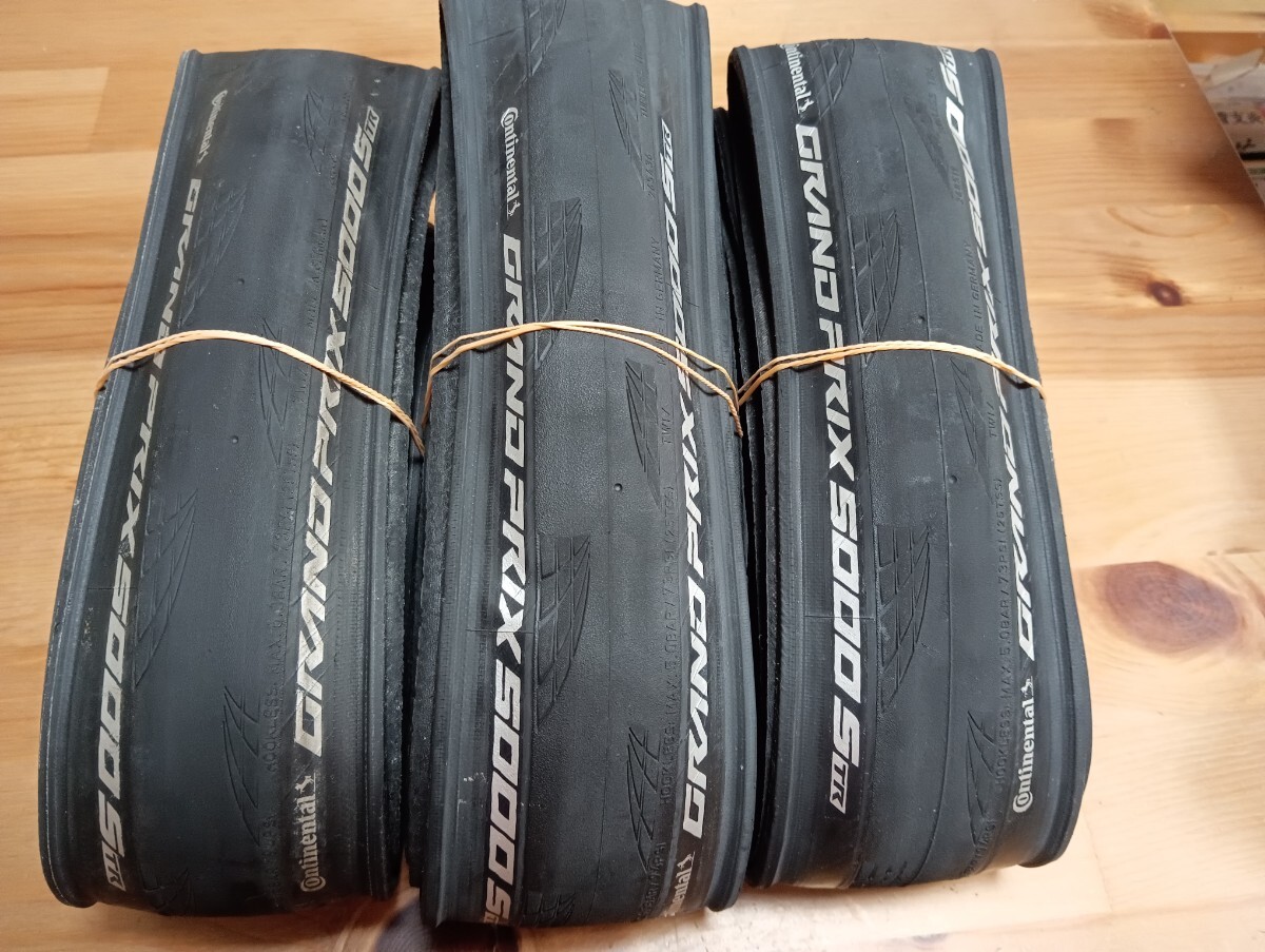 Continental grand prix 5000S TR 28c 2本セット オマケ1本 合計3本