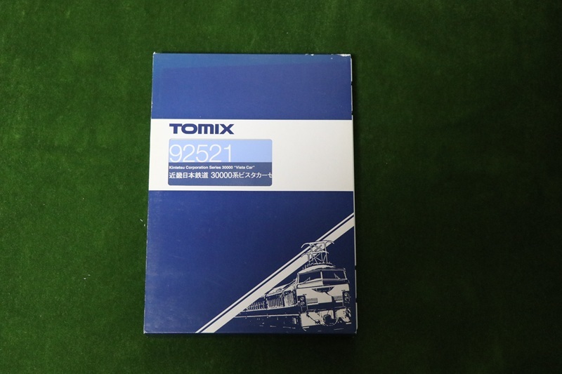 TOMIX製品　品番92521　近鉄30000系ビスタカー４両編成　ライト・動力良好美品　ケース難あり箇所あり_4
