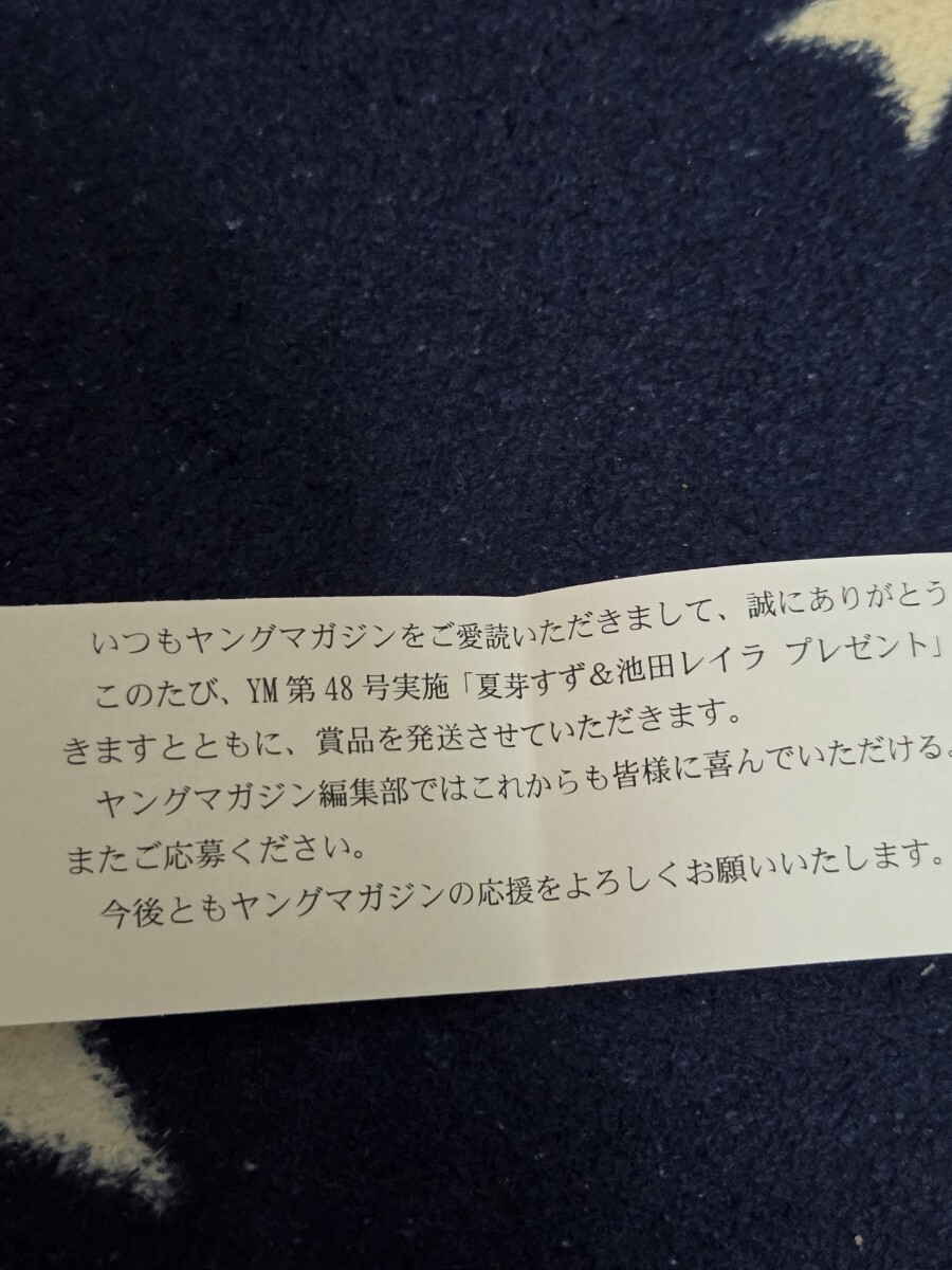夏芽すず 抽プレ ヤンマガ ヤングマガジン 当選 直筆サイン入りチェキ