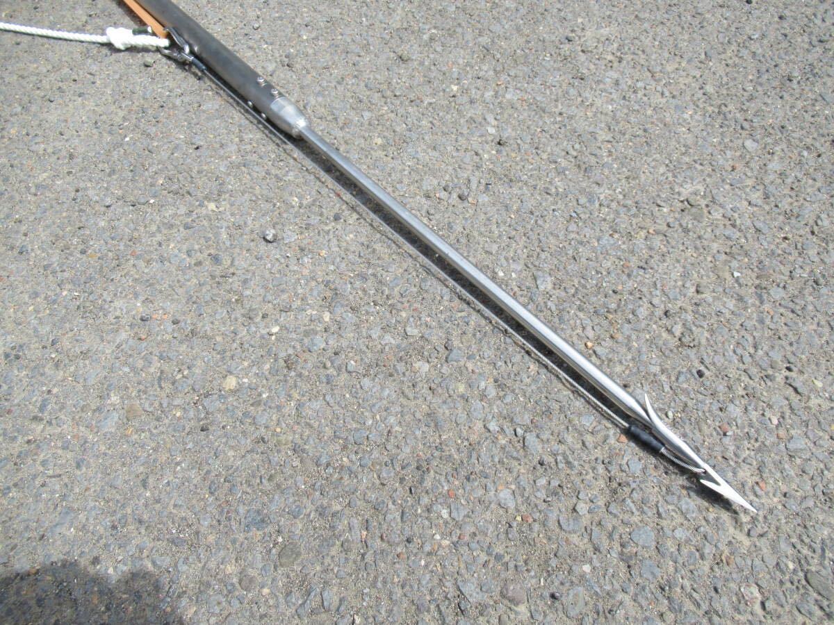 ステンレス　銛　SUS304 大型魚用　モリ　ハンドメイド　モリッパ　マグロ　サメ　鮪　鮫　船釣り　もり_8