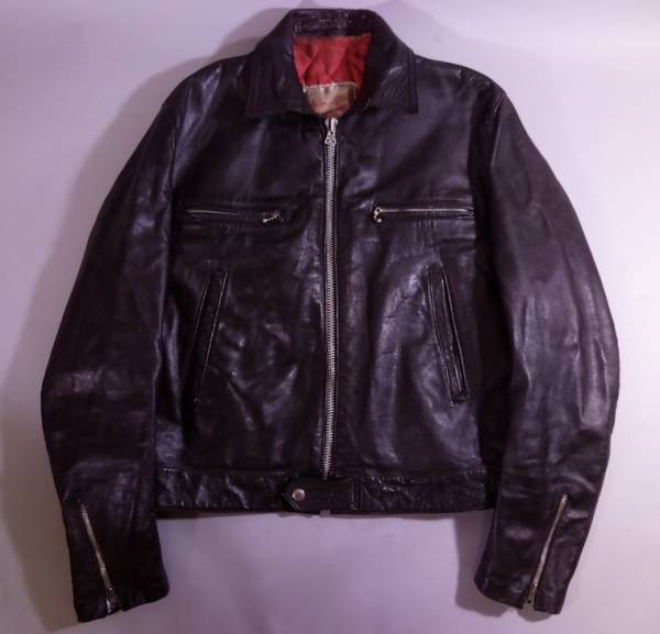 超希少 極上牛革! 60's Highwaymanドミネーター38 ルイスレザー(ルイス