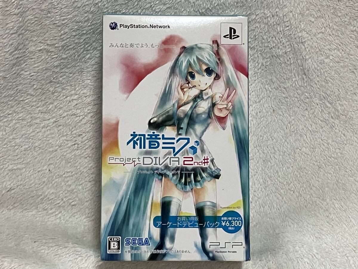 【新品】 セガ 【PSP】 初音ミク -Project DIVA（プロジェクト ディーヴァ）- 2nd [お買い得版 アーケードデビューパック］【未開封】_1
