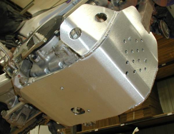 頑丈！Flatlandracing　アルミスキッドプレート　WR250R/X