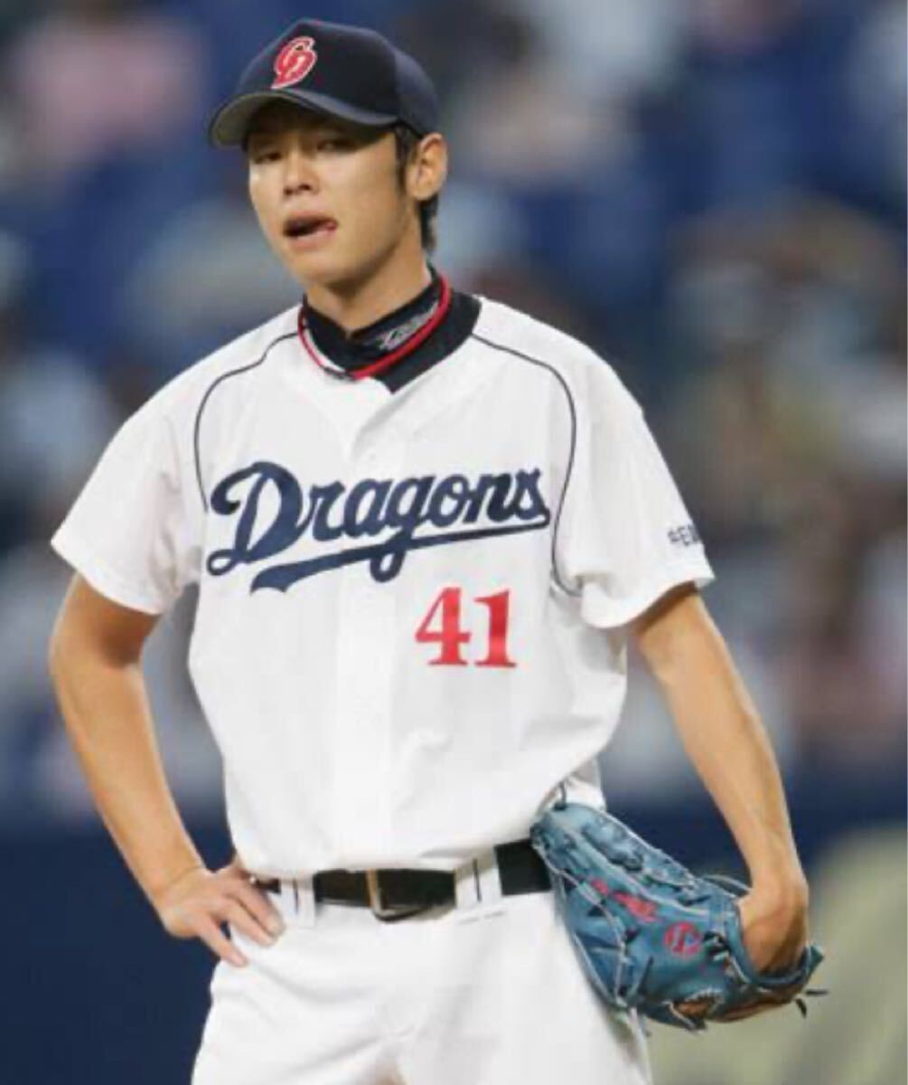 超希少 ミズノ グローバルエリート 元中日ドラゴンズ 浅尾拓也選手 実