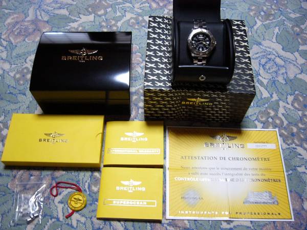 ブライトリング★スーパーオーシャン★A17360★メンズ★付属品有