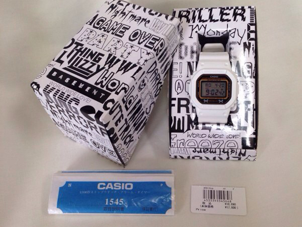 限定 新品 WORLD WIDE LOVE! コラボ G-SHOCK DW-5600VT W.W.L  