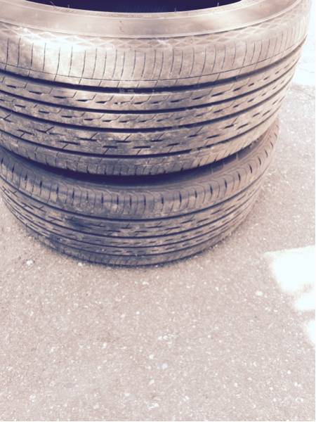 ブリジストンGRV225/55R182本中古品