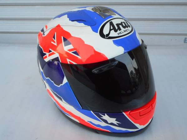 Arai RX-7 RR3 マイケル ドゥーハン 当時物 NSR250R レプソル(Lサイズ