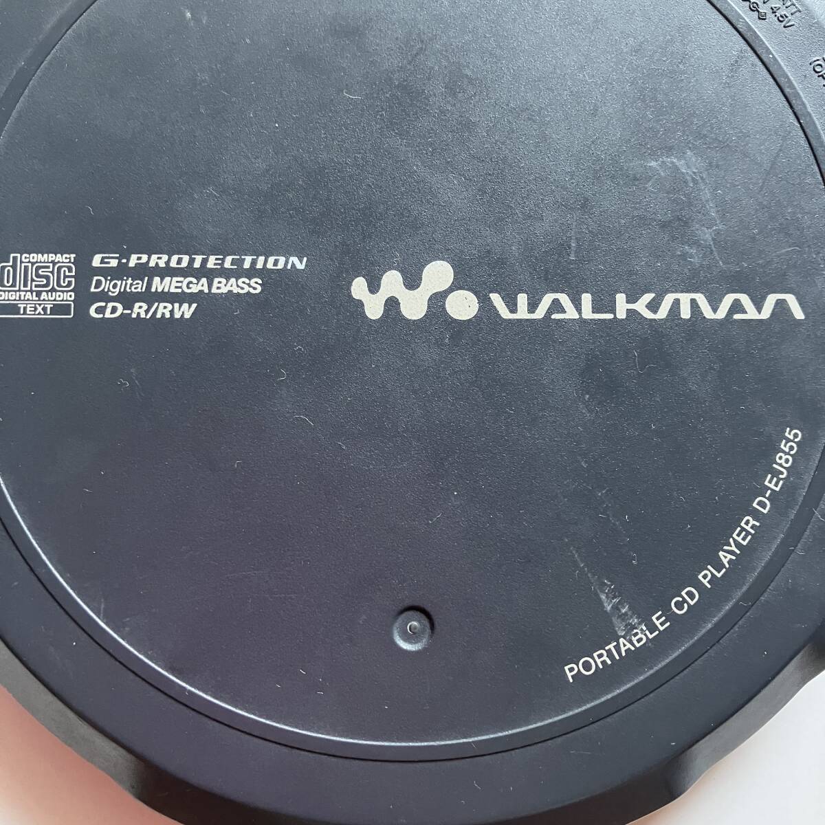 ＜送料600円＞【ジャンク】 SONY ポータブルCDプレーヤー ウォークマン D-EJ855-LM ブルー_9