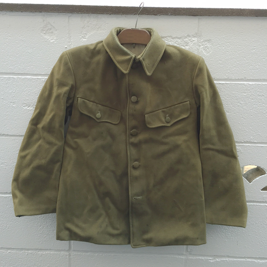 日本軍 四五式 軍衣 上着 四號 大正四年製