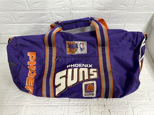 90'S NBA フェニックスサンズ ボストンバッグ PHOENIX SUNS ドラムバッグ バスケットボー