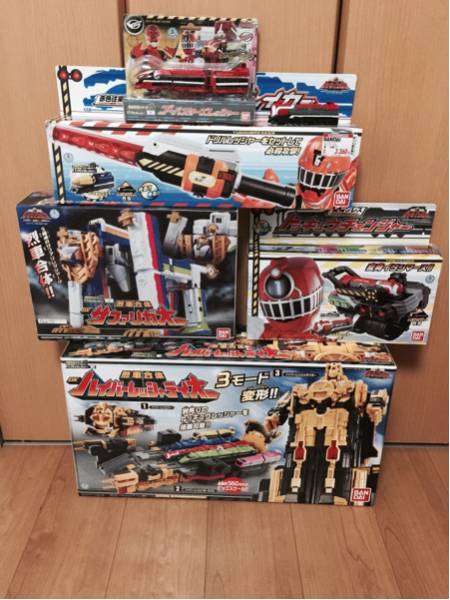 トッキュウジャー 5点セット ハイパーレッシャテイオー