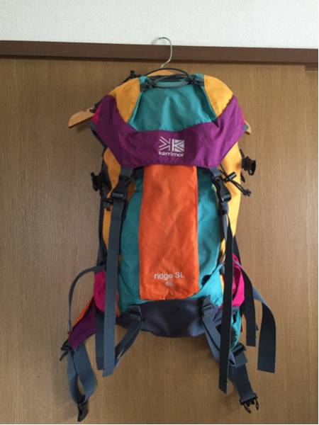 美品】karrimor カリマー限定 ridge SL 25 クレイジーカラー(カリマー 