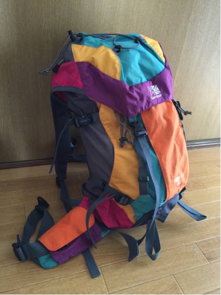 karrimor カリマー バックパック クレイジーカラー 美品！（カリマー