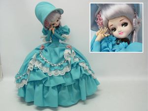 昭和レトロ 日本製フランス人形 椅子付き 高さ45cm 現状品　当時物 フランス人形 昭和レトロのYahoo!オークション(旧ヤフオク!)の相場