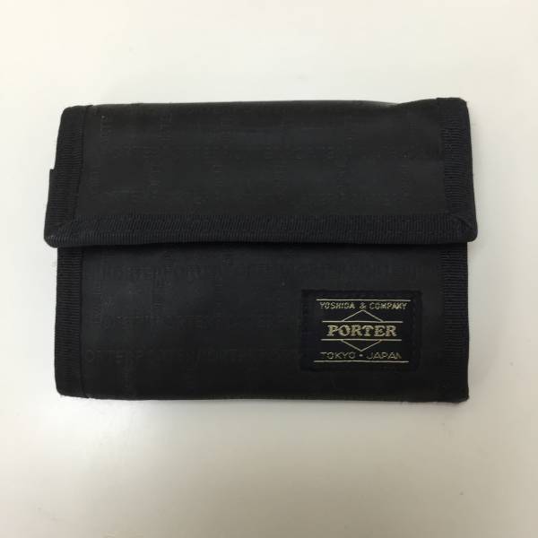 PORTER 三つ折り財布 黒