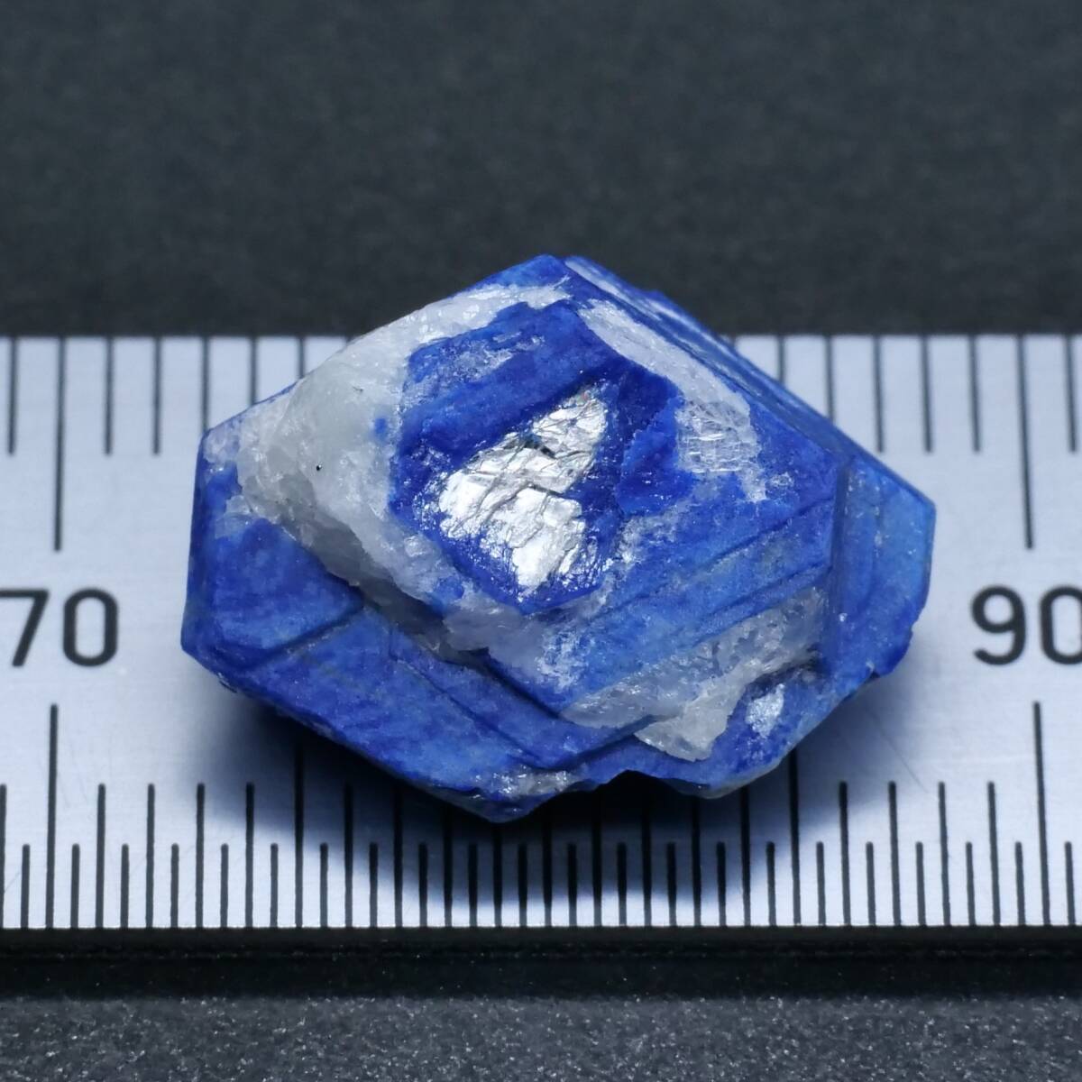超レア【鉱物 標本 金雲母 青金石 結晶 原石】アフガニスタン