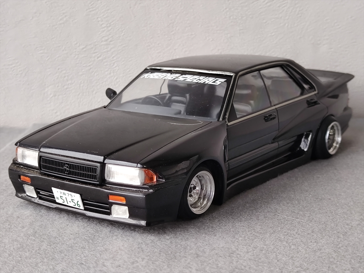 □ 1/24 Y31 セドリック グランツーリスモSV 完成品 旧車 街道レーサー