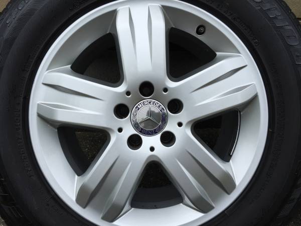 純正 ベンツ 17インチ アルミホイール W163 W164 W166 ML350(ラジアル 