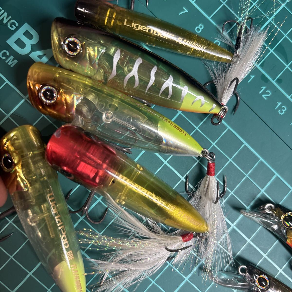 シマノ バンタム ワールドポップ・パブロシャッド・アンジュレーター・スコーピオンジャーク・マグベス・ワールドミノー 等 計20点 良品_2