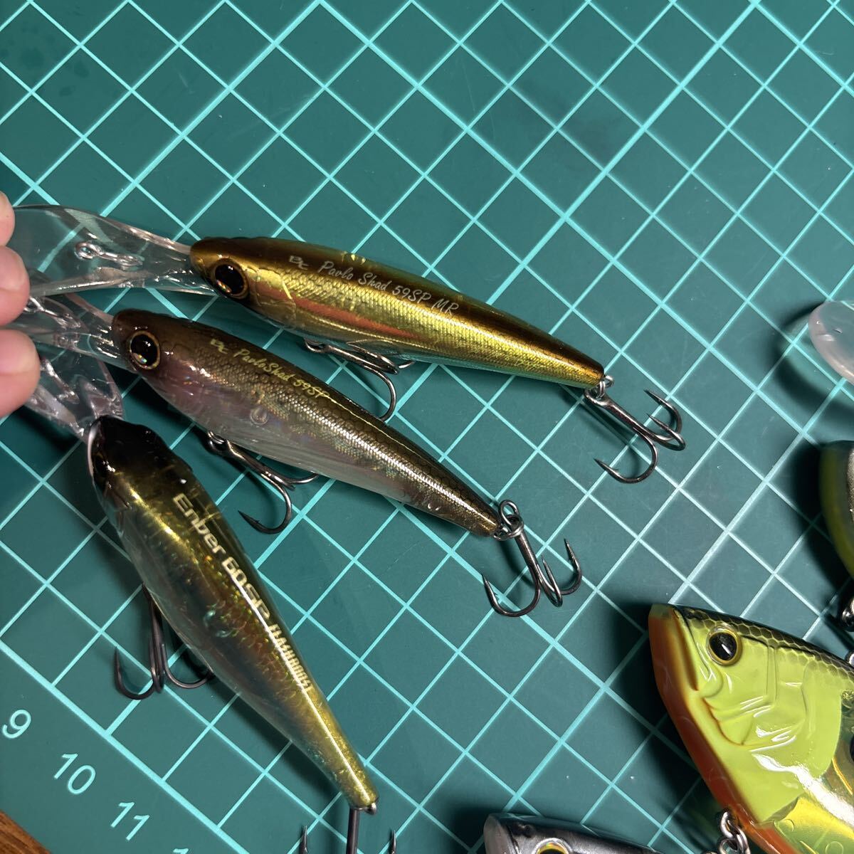 シマノ バンタム ワールドポップ・パブロシャッド・アンジュレーター・スコーピオンジャーク・マグベス・ワールドミノー 等 計20点 良品_3