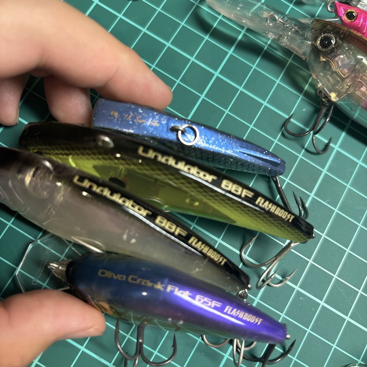 シマノ バンタム ワールドポップ・パブロシャッド・アンジュレーター・スコーピオンジャーク・マグベス・ワールドミノー 等 計20点 良品_5