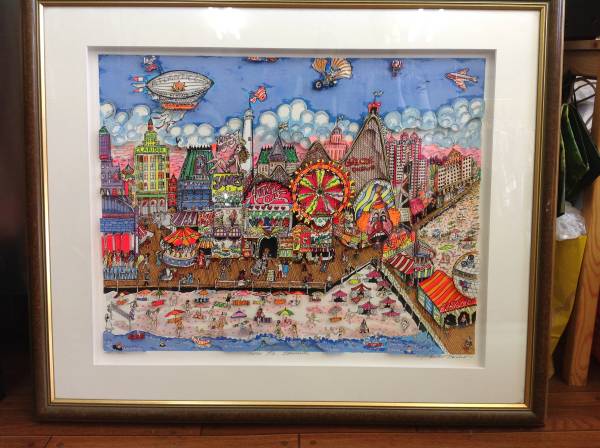 CHARLES FAZZINO チャールズファジーノ UNDER THE BOARDWALK 3D