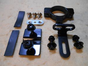 【新品・未使用】自転車用前かご取り付けブラケット(ボルト付き)